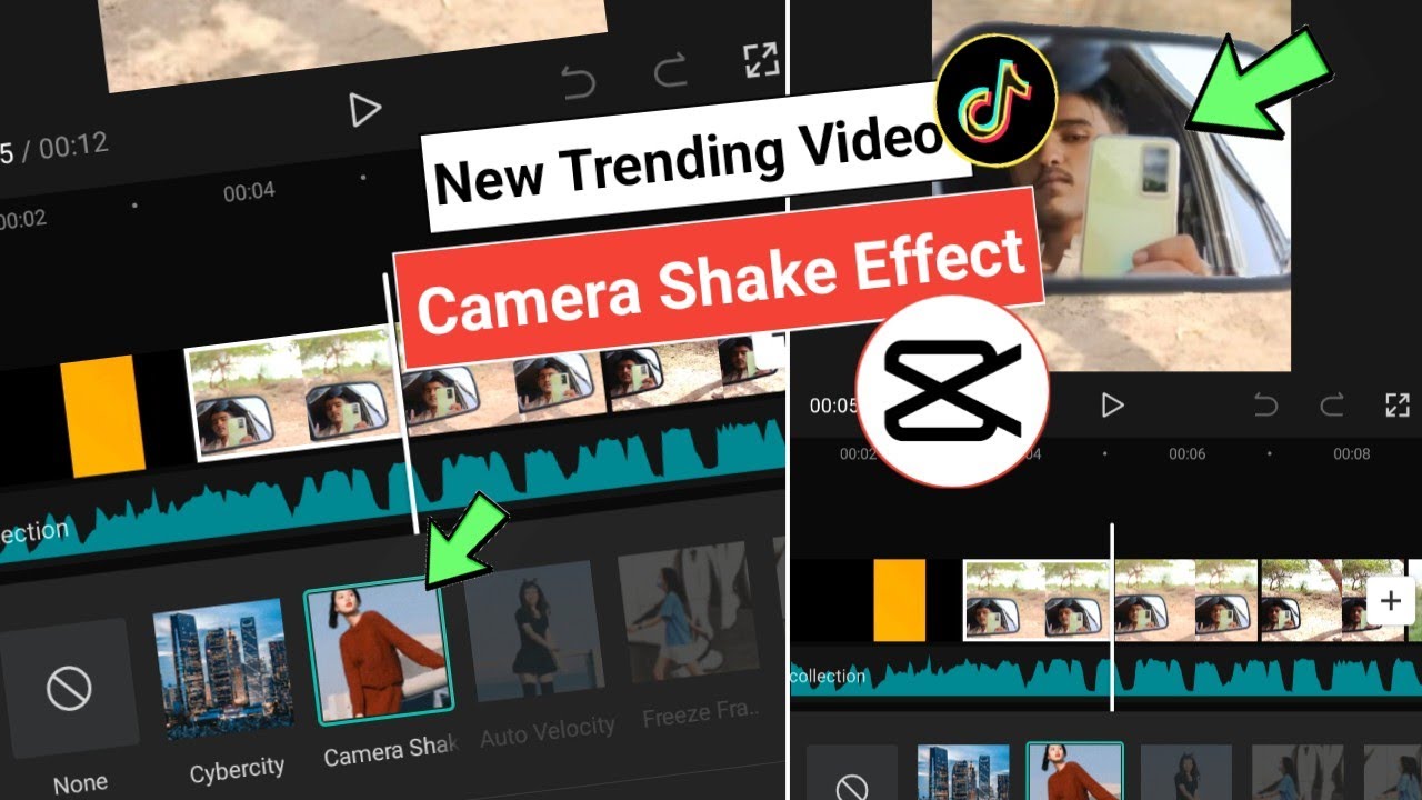 Cupcat Trending Camera Shake Effect Editing | Tiktok New Trending Photo Video Editing Tutorial