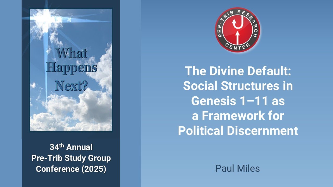 Paul Miles | Divine Default: Social Structures in Gen 1–11 as Framework for Political Discern | 2025