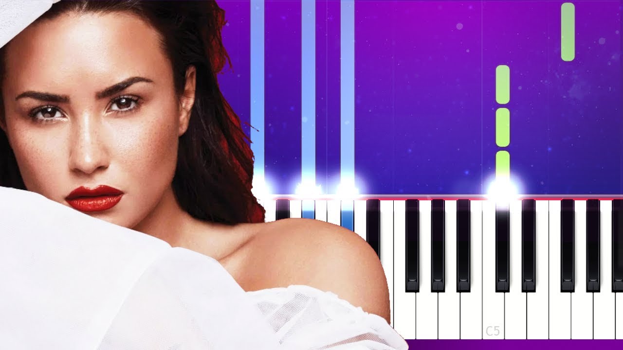 Demi Lovato - Anyone (Piano Tutorial)