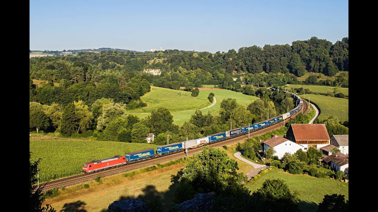 Bahnverkehr im Hagenacker(Altm&uuml;hltal)