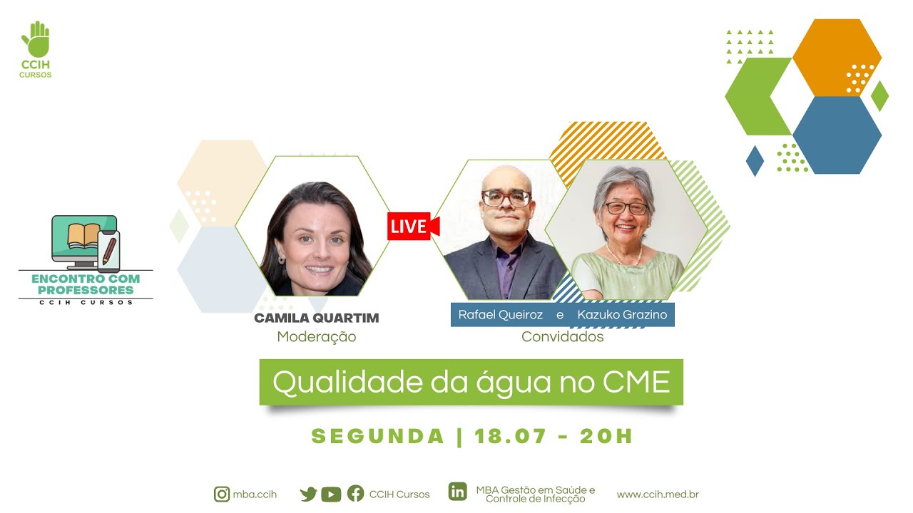 Qualidade da água no CME