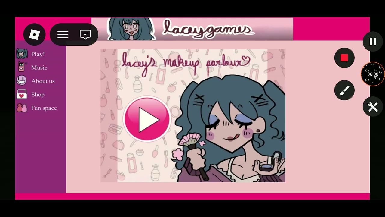 Salon de beouté de Lacey.. Roblox,