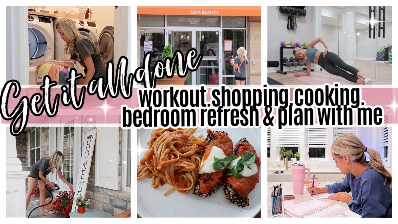 *NEW* GET IT ALL DONE COOK WITH ME ROOM REFRESH PLAN WITH ME SHOP WITH ME TIFFANI BEASTON HOMEMAKING