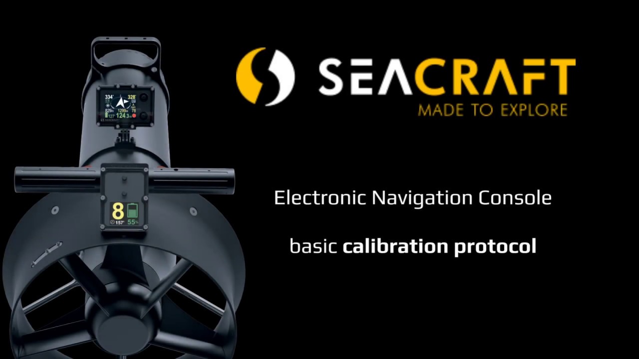 Seacraft electronic navigation console calibration