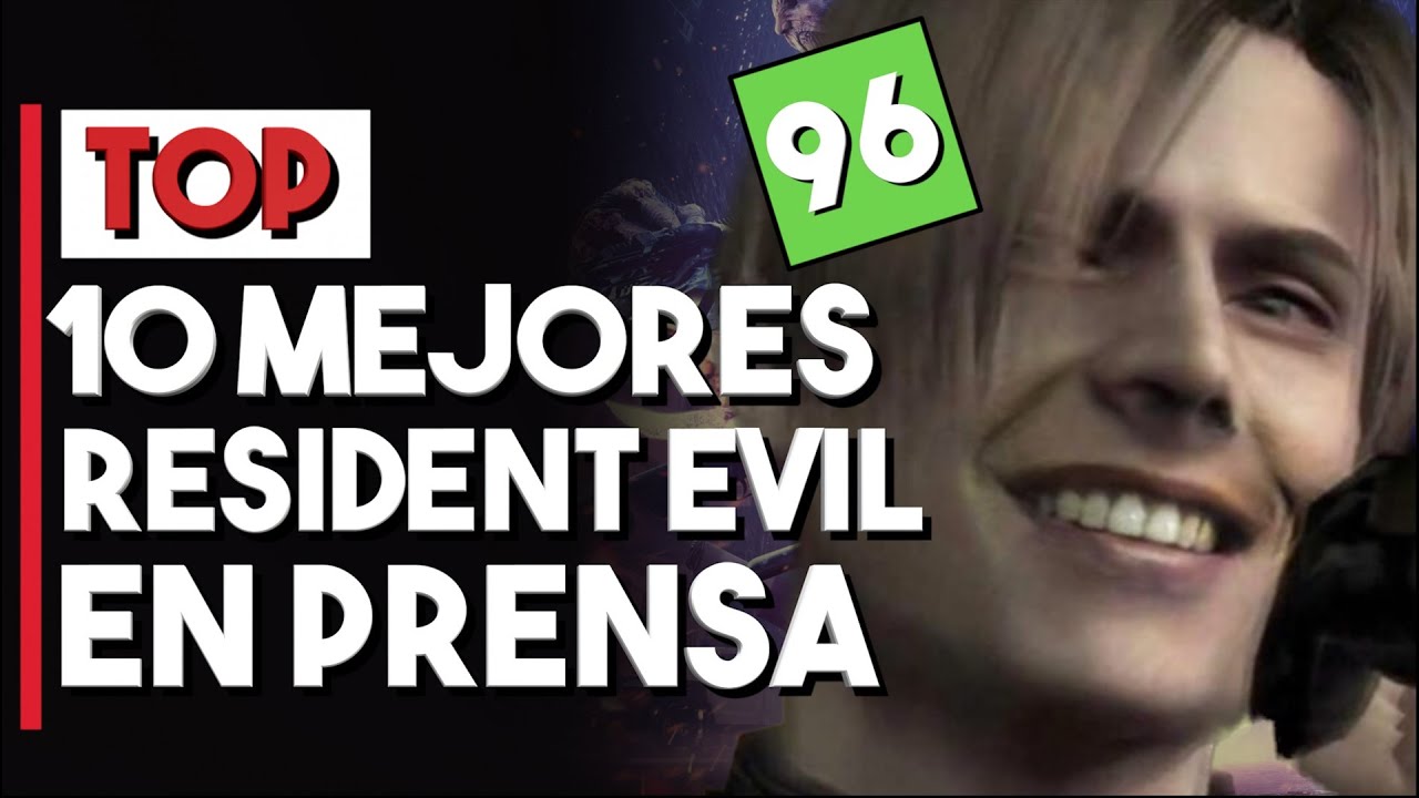 RESIDENT EVIL: Los 10 MEJORES JUEGOS de la SAGA según LOS MEDIOS