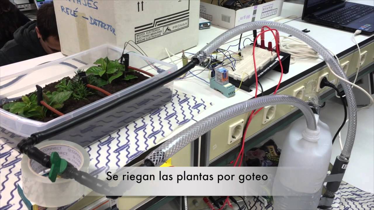 SISTEMA DE RIEGO AUTOMÁTICO con ARDUINO - UPNA