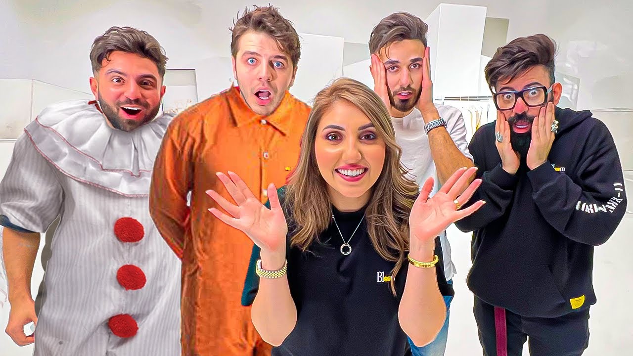 فاجأنا صحابنا باغرب ملابس هالويين🎃 (تقييم)