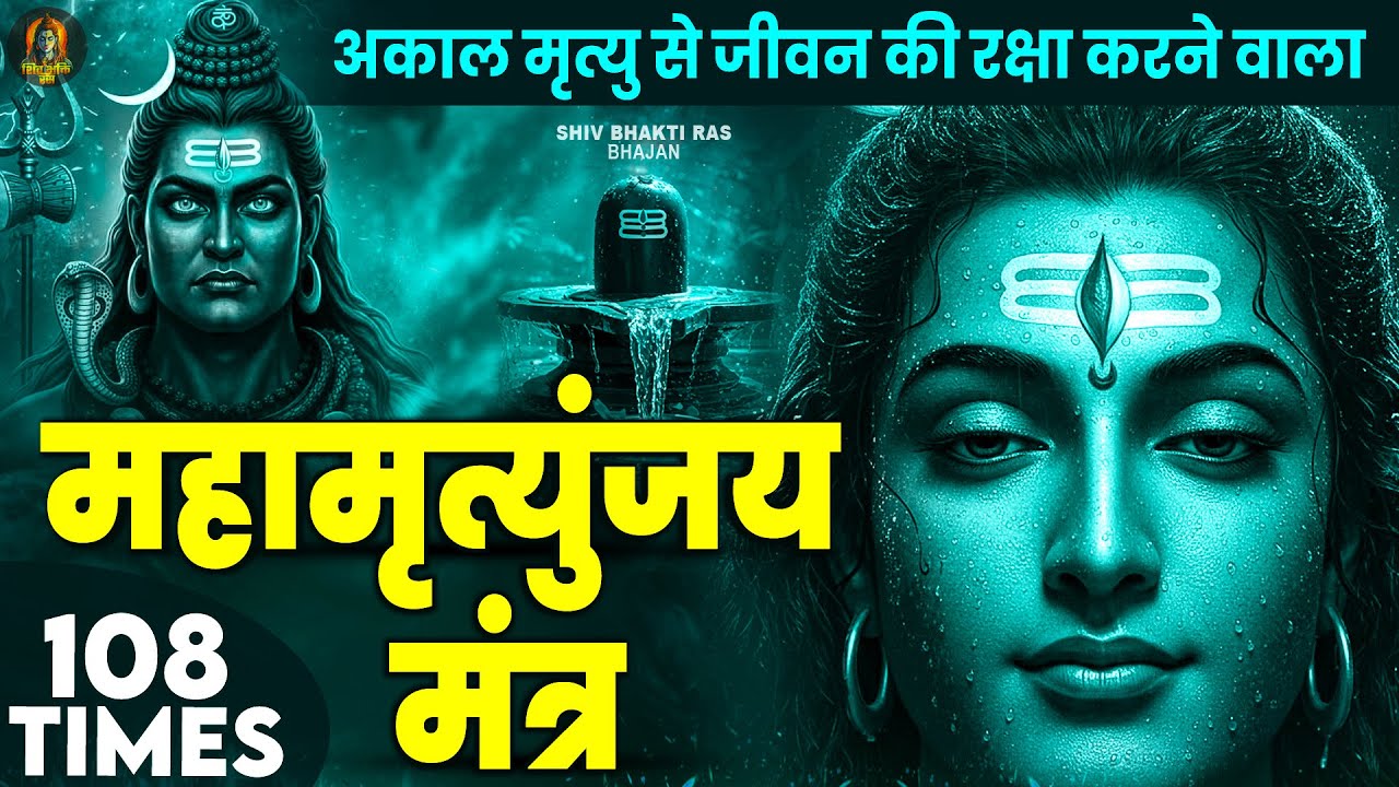 Mahamrityunjay Mantra 108 -सोमवार के दिन महामृत्युंजय मंत्र सुनने से रोग व बीमारी से मुक्ति मिलती है