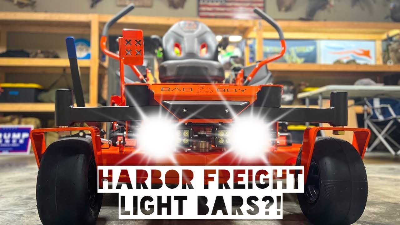 Bad Boy Mowers | LIGHTBAR INSTALL | DIY | 2022 ZT Elite | HOW To