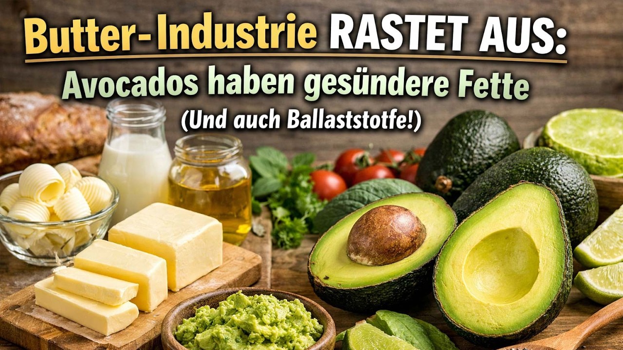Warum Big Dairy nicht will, dass du Butter durch Avocado ersetzt (Game Changer!)