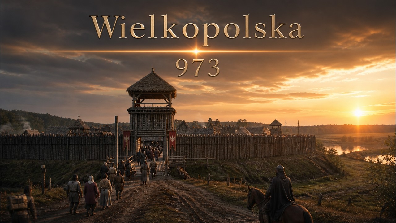 Tak wyglądała Wielkopolska w 973 roku | Ostatnia granica Mieszka I | Rekonstrukcja AI