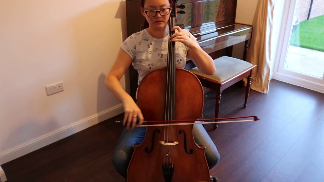 Bach Prelude Suite 1 - Adult Beginner Cello 19 months