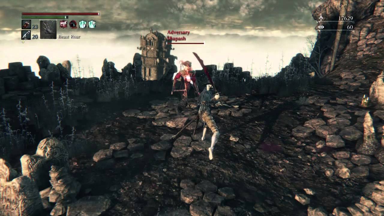 Bloodborne- pvp lvl 90