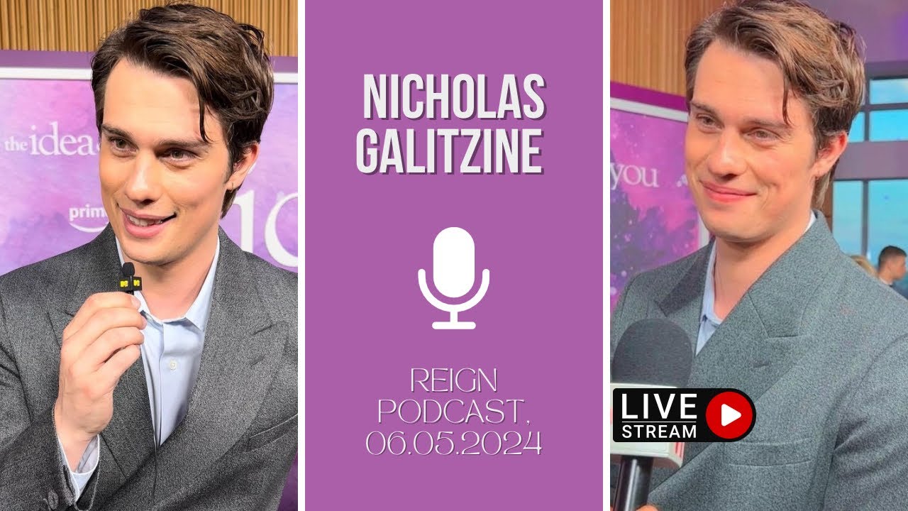 Setting the Standard: Nicholas Galitzine on Male Allyship (Reign Podcast, 06.05.2024)