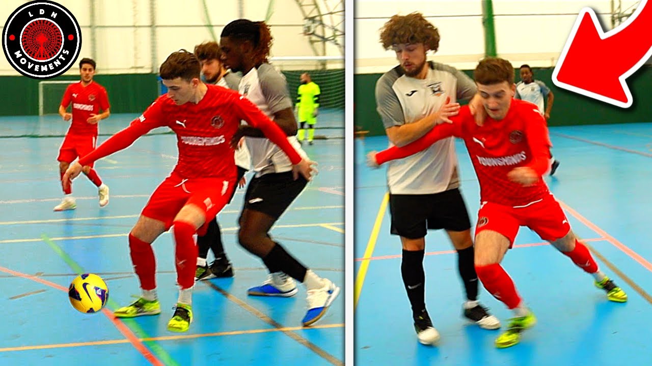 I Played in a PRO FUTSAL MATCH With NO REFEREE... (Football Skills & Goals)
