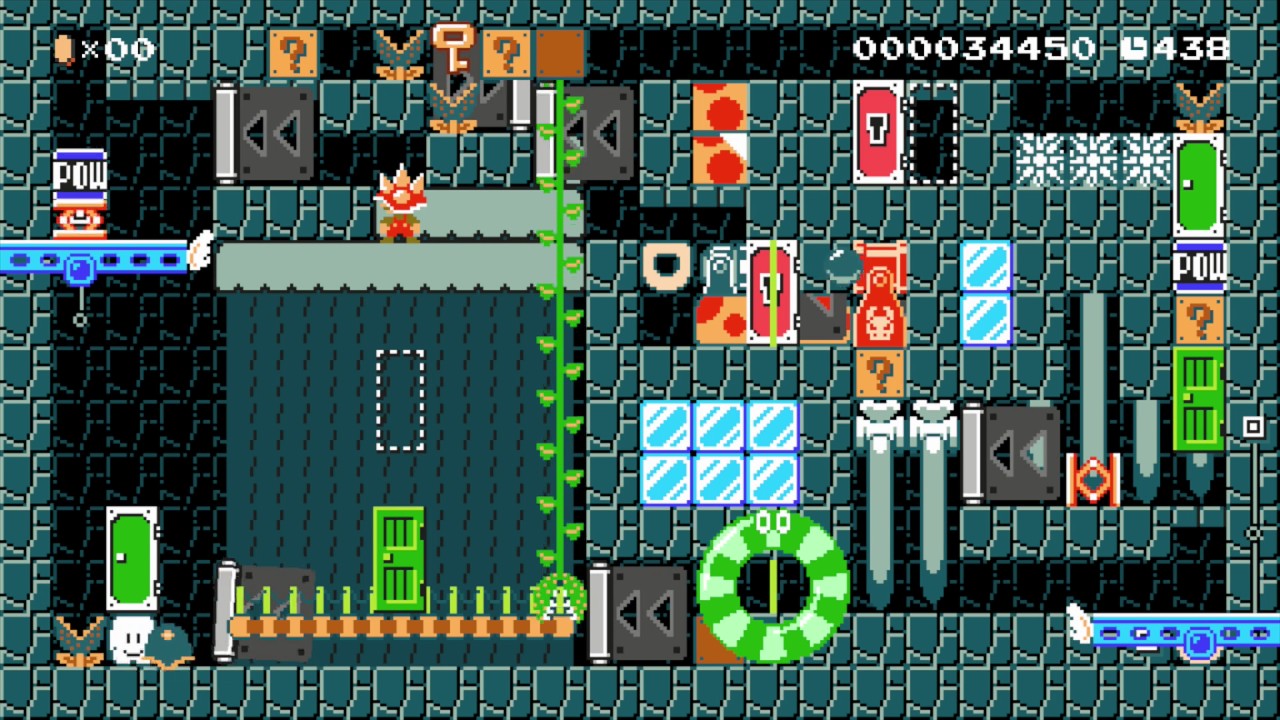 [Super Mario Maker Puzzle] The Flight Of Apowllo Puzzle by Ben10do