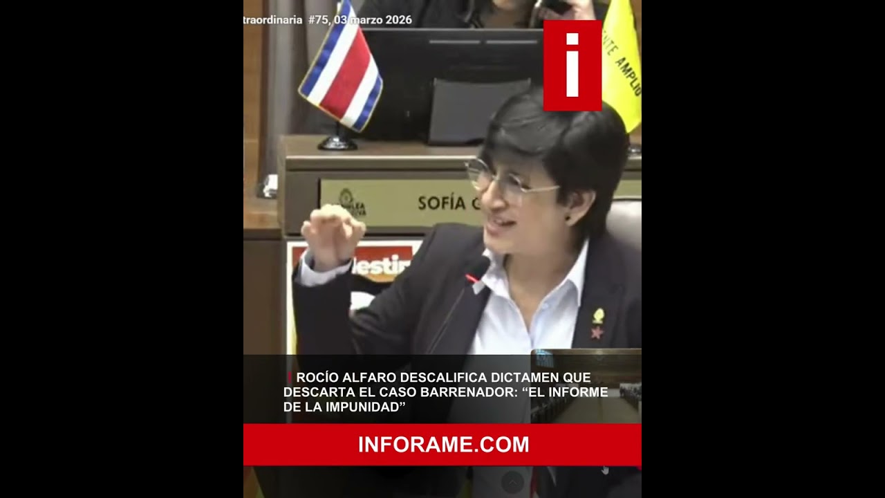 Rocío Alfaro descalifica dictamen que descarta el caso Barrenador: “Es el informe de la impunidad”
