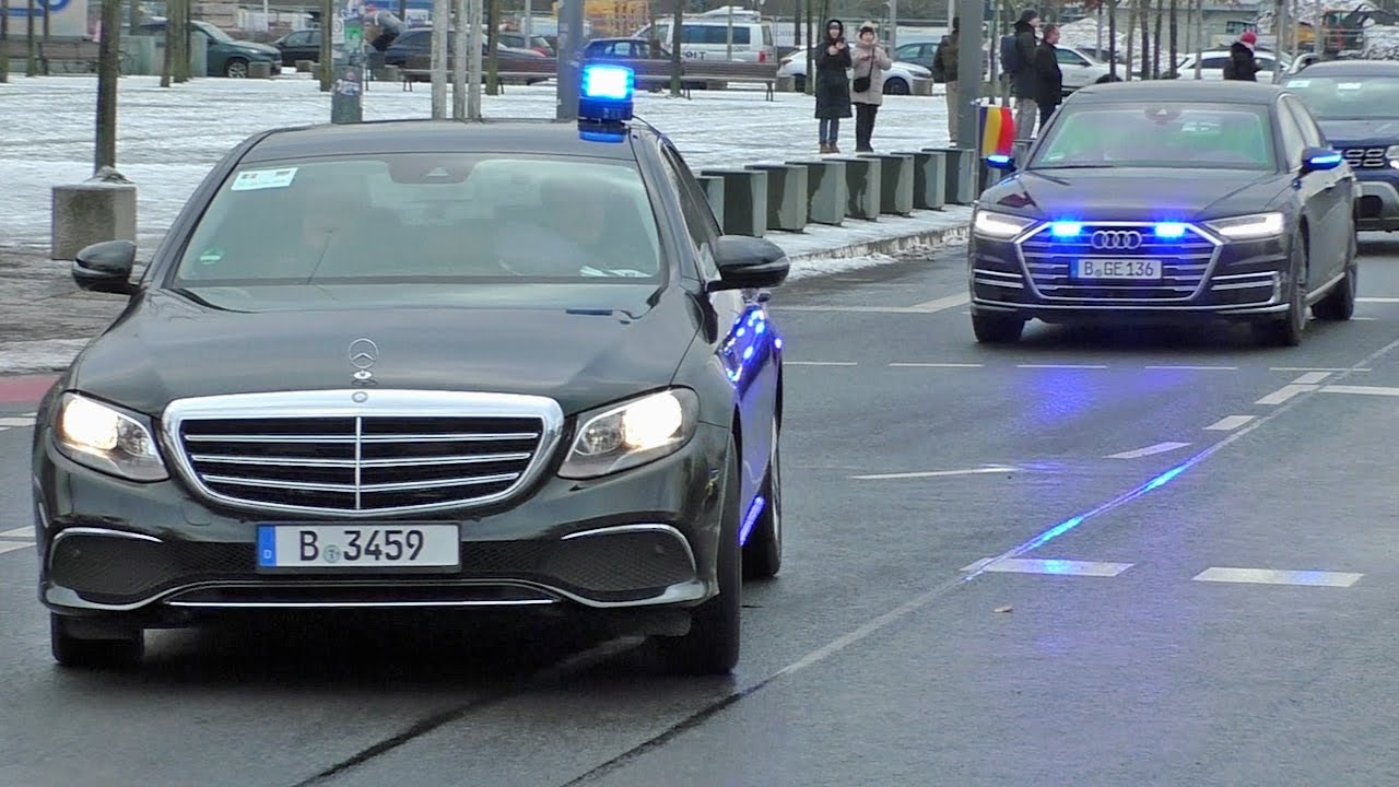 Antrittsbesuch in Berlin│Große VIP-Kolonne für Ilie Bolojan - Ministerpräsident von Rumänien