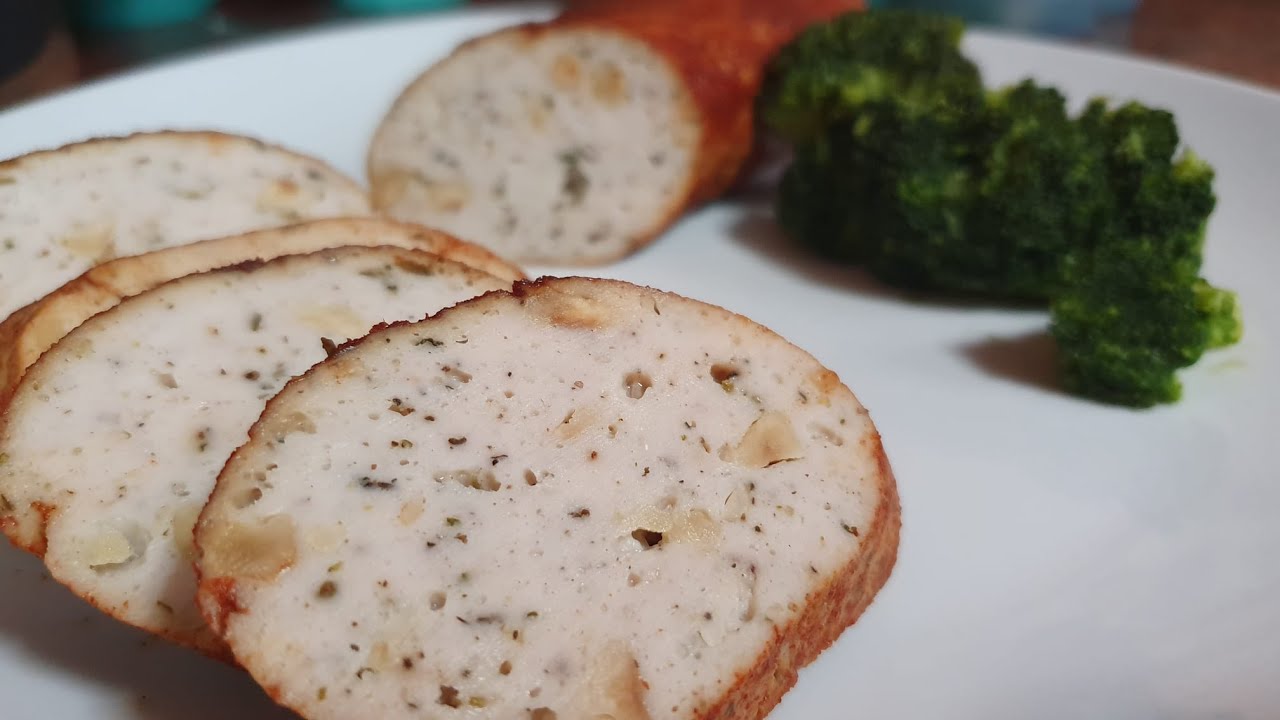 Fiambre de pavo con hiervas provenzales y avellanas con Thermomix