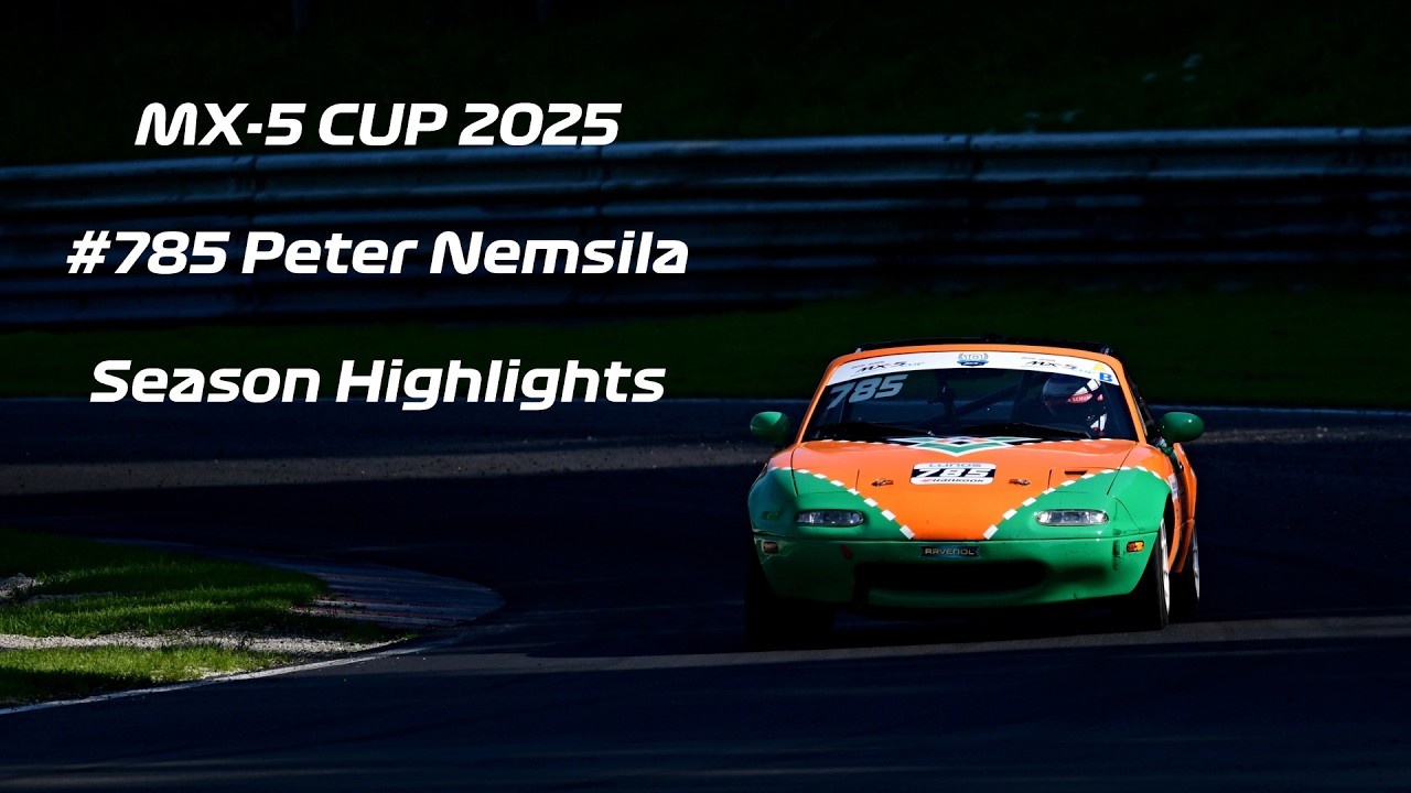 Peter Nemsila - MX-5 Cup 2025 - Season Highlights [Photo&Onboard Video]