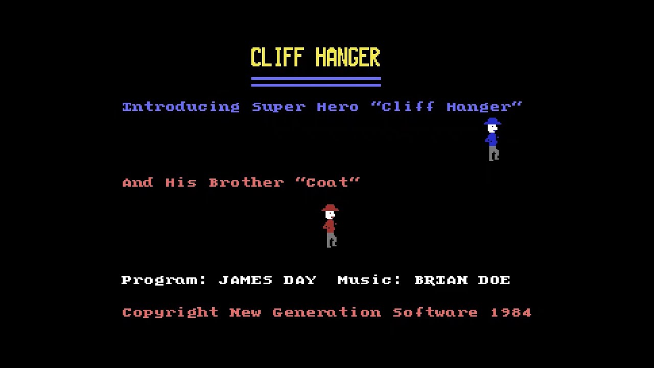 Commodore 64 Longplay [243] Cliff Hanger (EU)