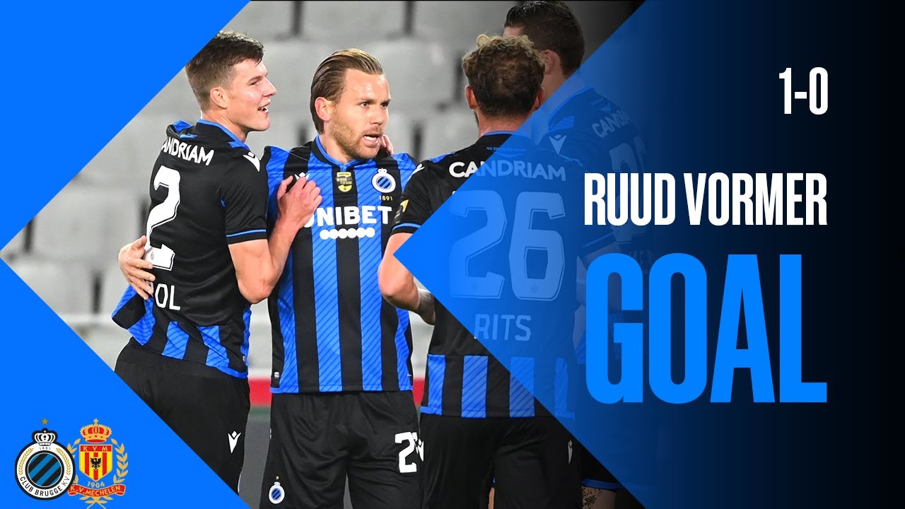 CLUB BRUGGE - KV MECHELEN | 1-0 | goal Vormer | 2020-2021