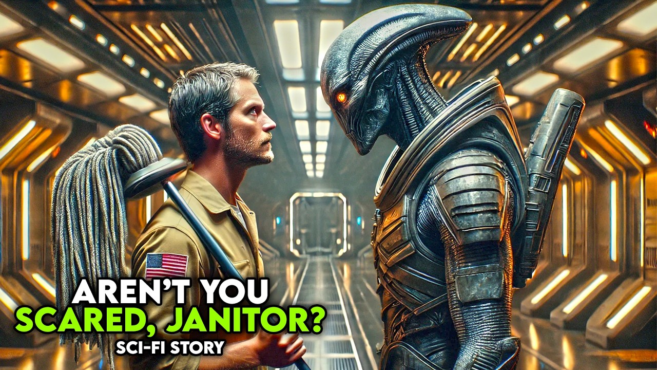 Human Janitor Yelled at Alien General, So the General Ordered His Elite to Train Him | HFY