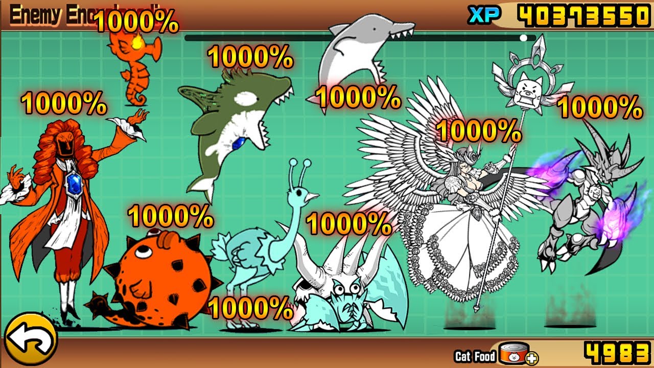 The Battle Cats - Enemies at 1000% (Part 30)