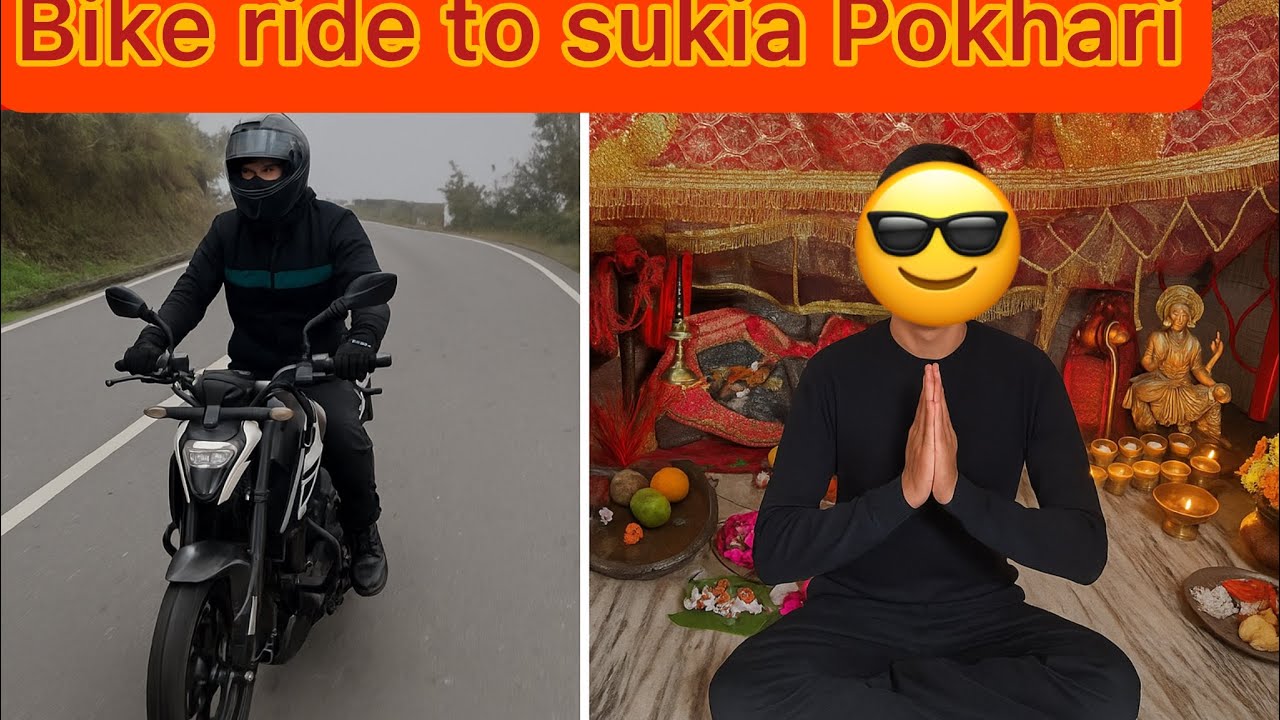 Bike ride to sukia | mandir goyera maan santi voyo 🙏🙏🙏