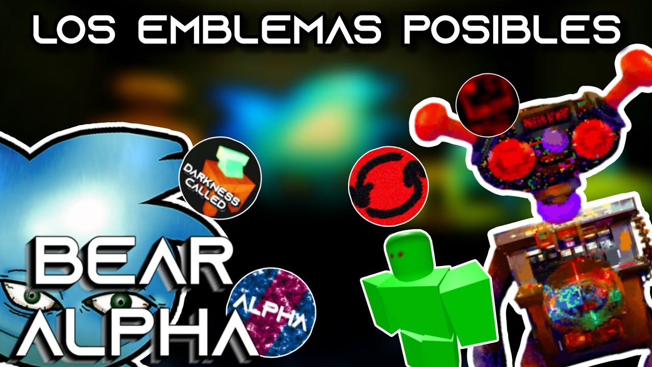 Obteniendo todos los emblemas posibles de BEAR ALPHA