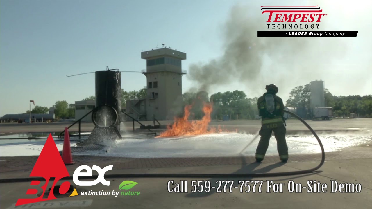 BioEx Ecopol A Foam Trial Burn 4 DFW
