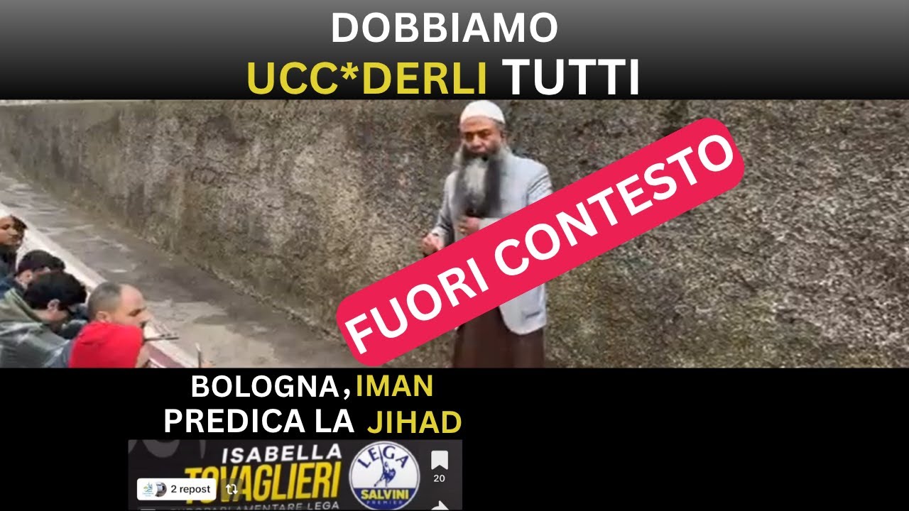falso all'interno del coro | imam di bologna | Zulfiqar khan