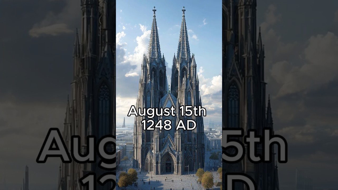 Why Cologne Cathedral Took 632 Years to Build &ndash; It All Started on August 15th 1248