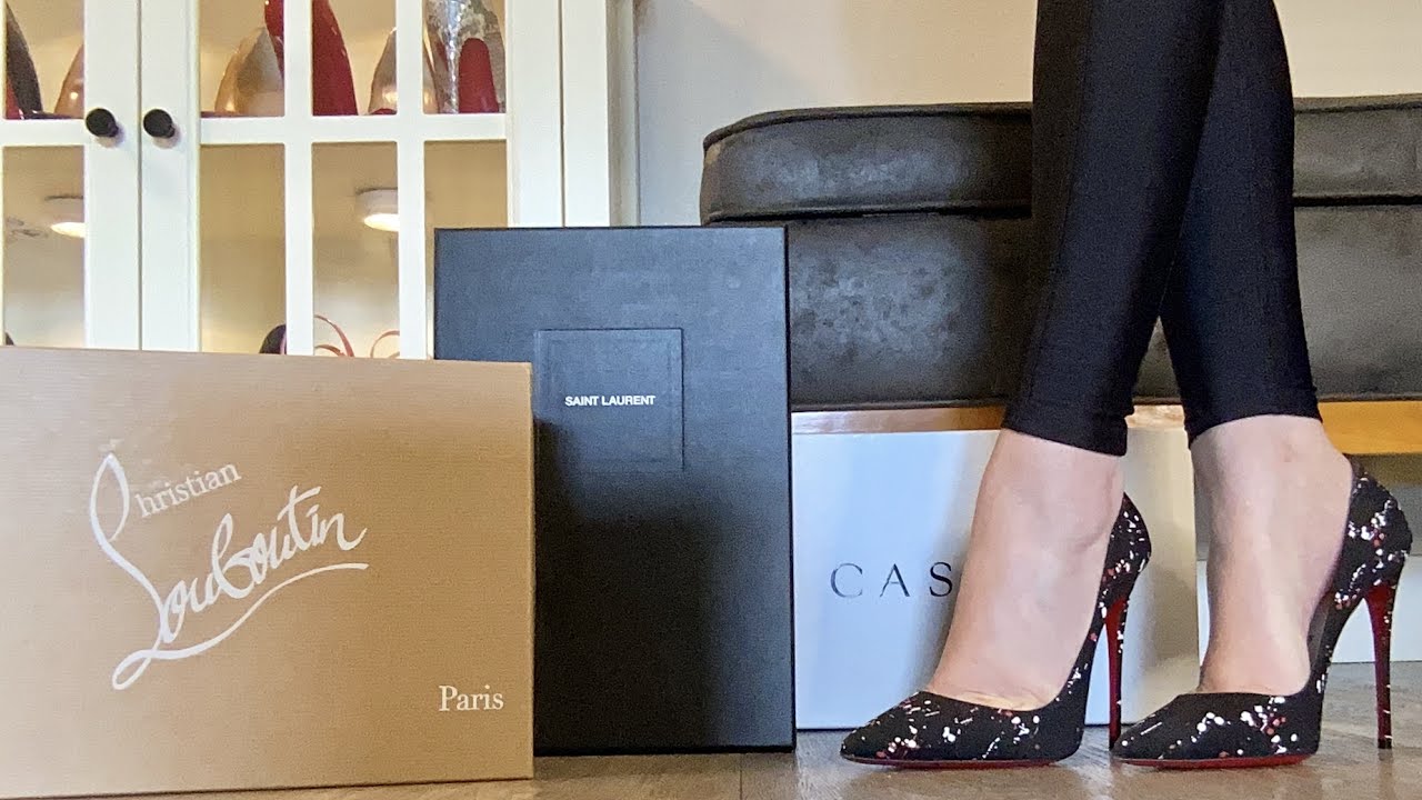 Дизайнерская обувь, которую я сдаю на комиссию | Примерка Louboutin, Saint Laurent и Casadei