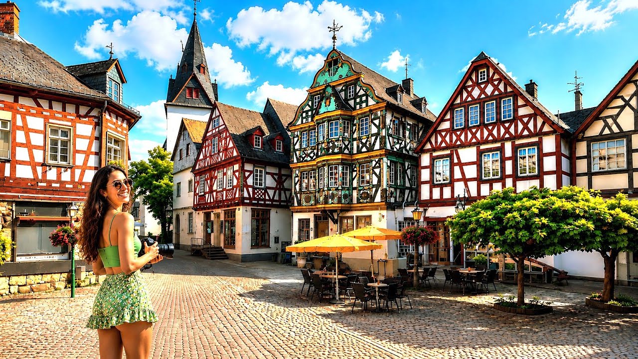 Idstein, Germany 🇩🇪 | A Hidden Fairytale Old Town Near Frankfurt — 4K Walking Tour