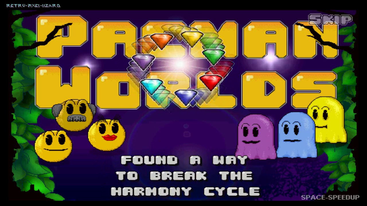 PacMan Worlds (PC) - Gameplay