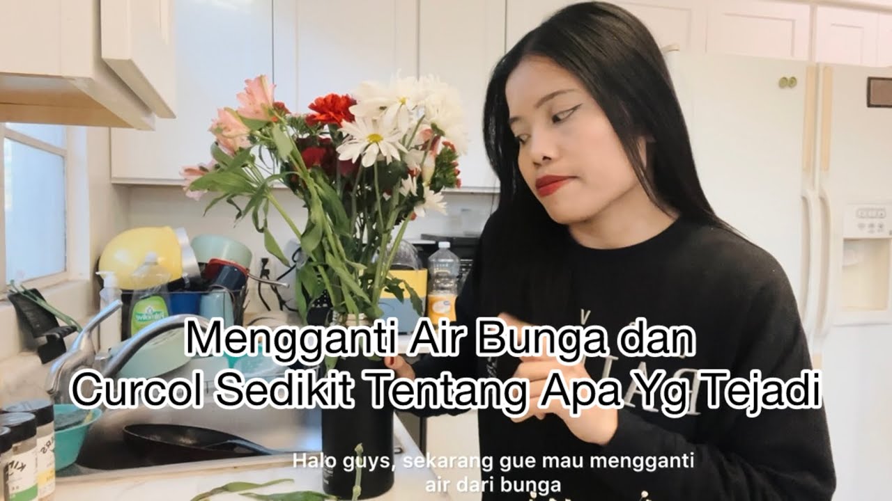 Mengganti Air Bunga dan Curcol Sedikit | Desima di Amerika #foryou #indonesianlivinginamerica 