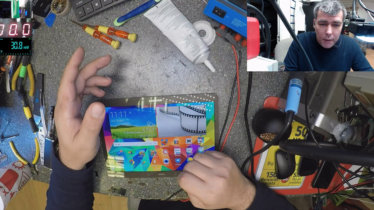 Samsung galaxy tab s restarting issue