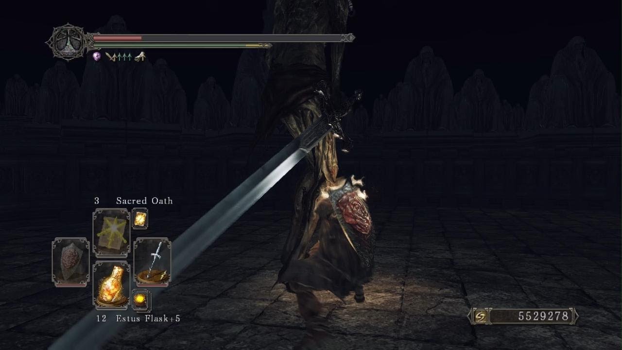 Dark Souls 2 Vendrick Hitless NG+7 Covenant of Champions