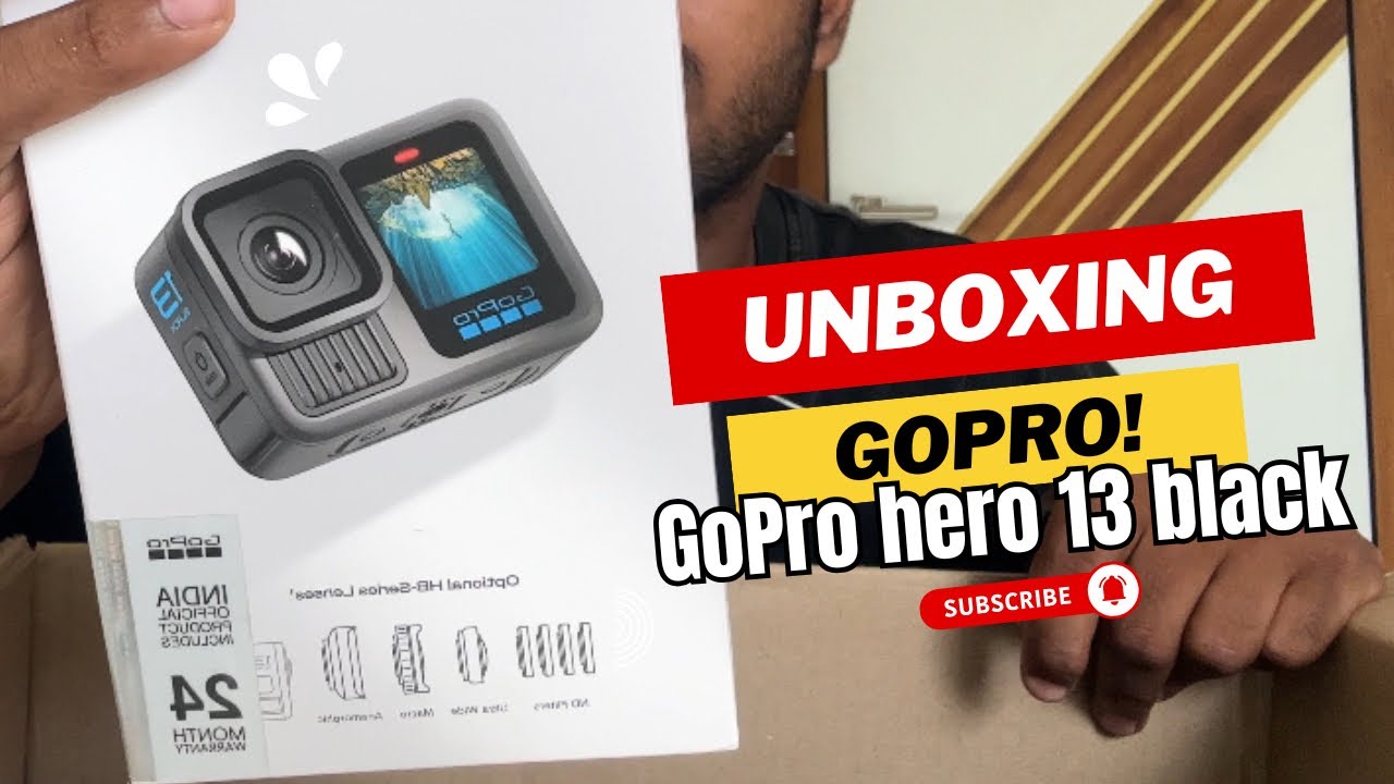 GoPro hero 13 BLACK📷| UNBOXING | malayalam-2025