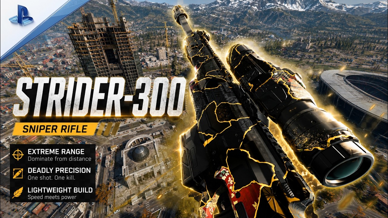 COD Warzone Solo Win Sniper STRIDER-300 Gameplay PS5 PRO(No Commentary)