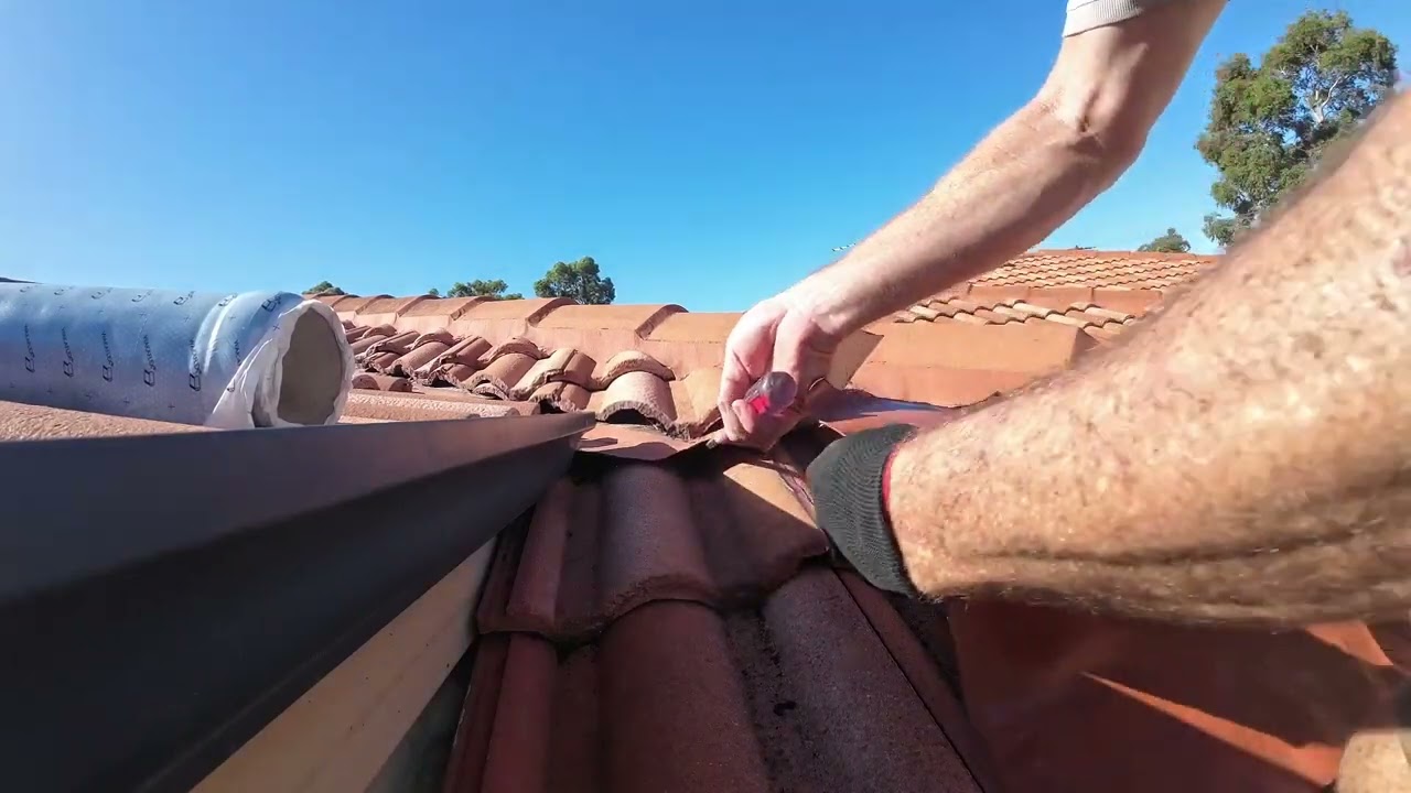 How to repair a leak where your valley ends