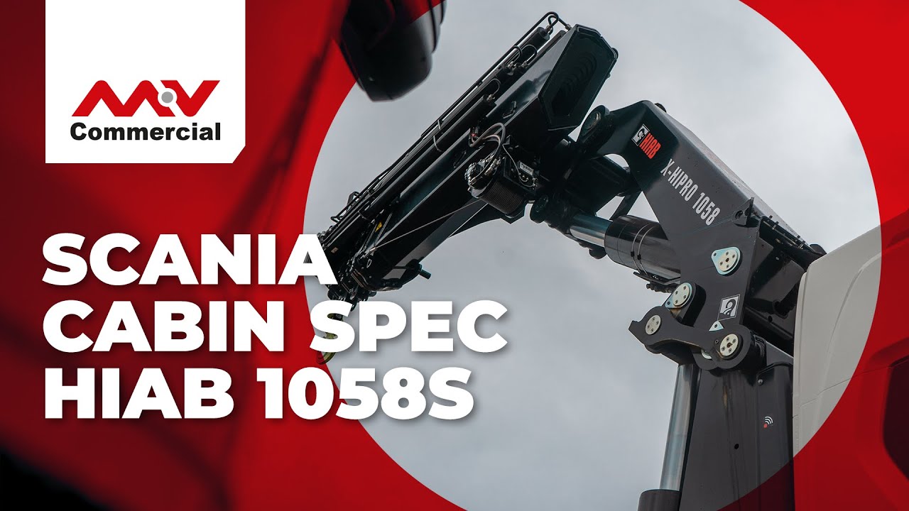 Twin Hiab 1058 Cranes | MV Commercial