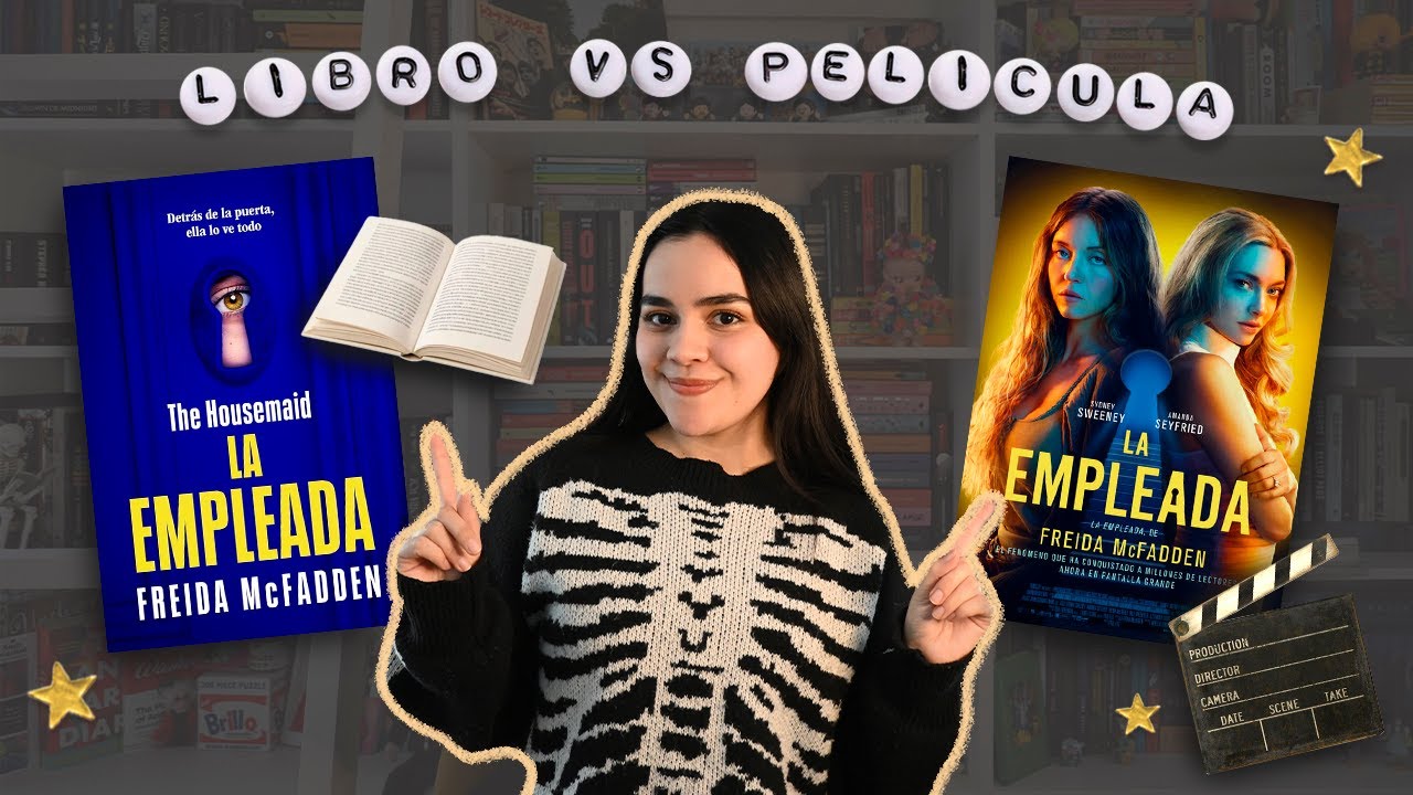 LA EMPLEADA: Diferencias entre el LIBRO📖 y la PELÍCULA🎬