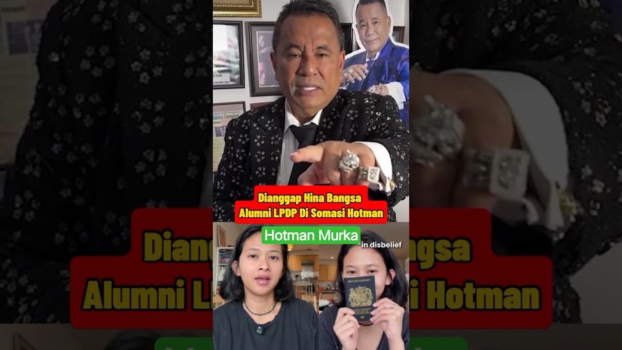 hotman murka akan somasi #hotman #wni #lpdp