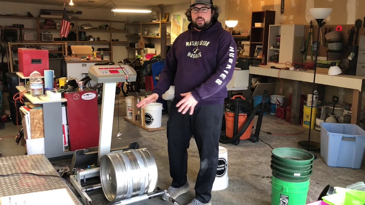 Grinding Gold Ore Using DIY Ball Mill / Homemade Rock Tumbler Made Using Old Treadmill