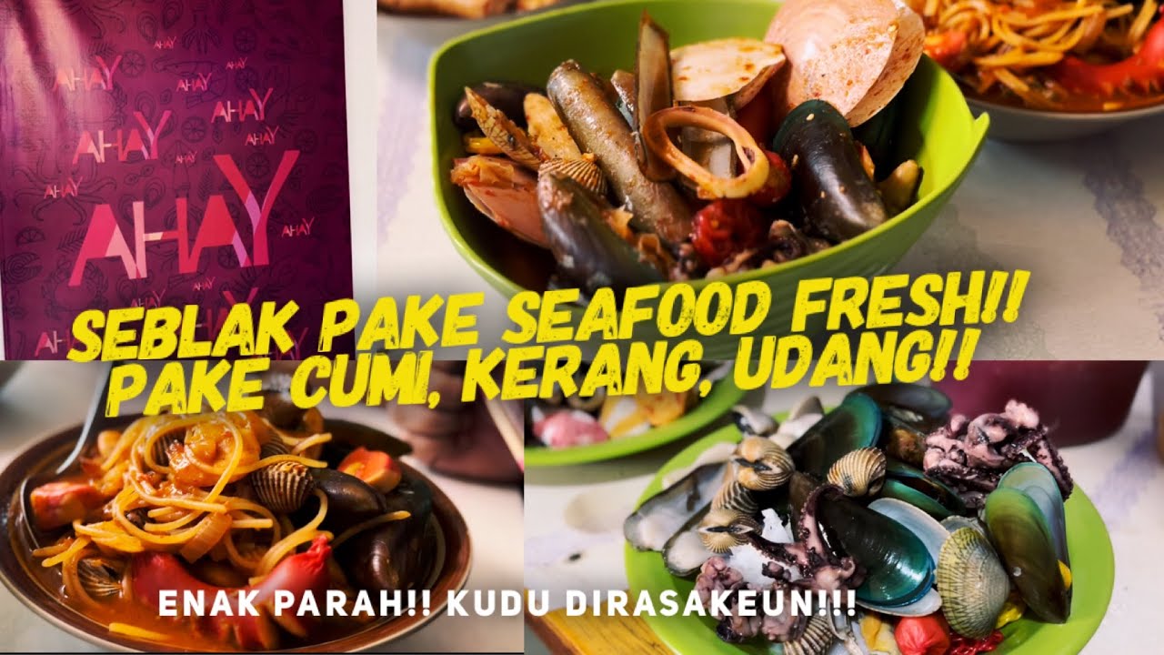 SEBLAK VARIANT BARU PAKE SEAFOOD SEGER ENAK PISAN!