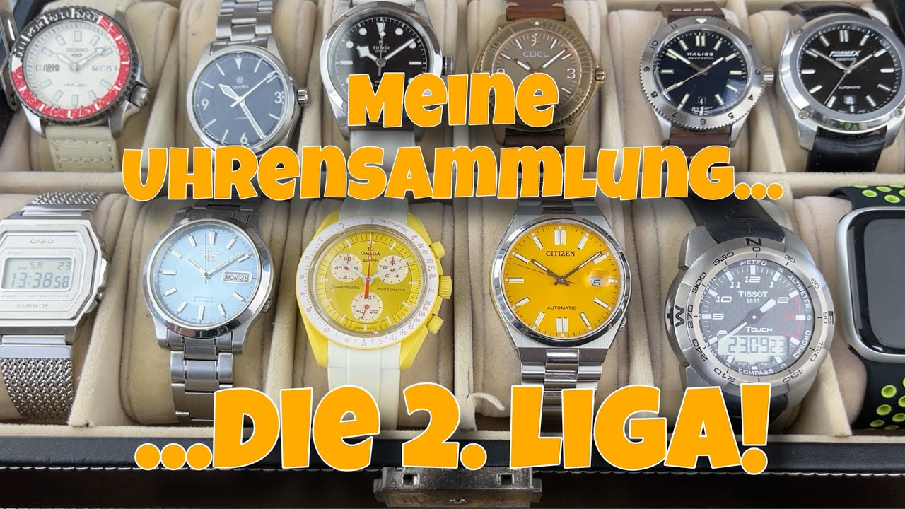🚨 Meine UHRENSAMMLUNG ‼️ Die ZWEITE Liga! 🚨 TUDOR | EBEL | TISSOT | SEIKO | CITIZEN | CASIO | HALIOS