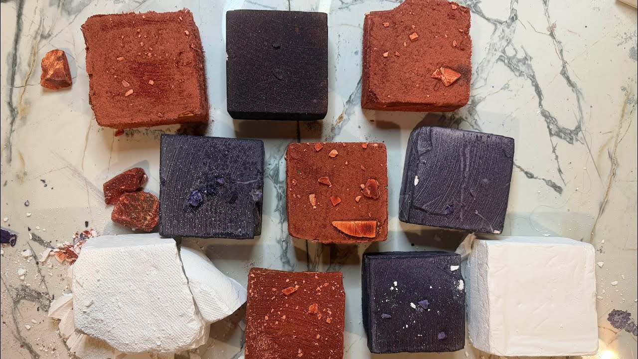 Rit Dye c/w @krayolakrushes | Fuzzy blocks| ASMR 