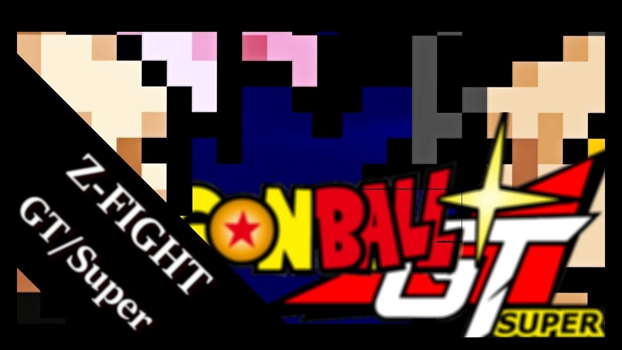 【Z-FIGHT】 GT Goku vs Black Goku - Sprite Animation